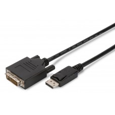 Digitus DisplayPort adapter cable, DP (AK-340306-020-S) Digitus DisplayPort adapter cable, DP (AK-340306-020-S)