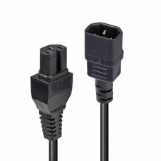 Lindy 2m C14 to C15 Mains Cable, (30314) Lindy 2m C14 to C15 Mains Cable, (30314)