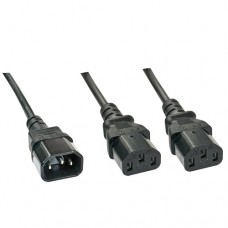 Lindy 1M C14 To 2 X Iec C13 (30363) Lindy 1M C14 To 2 X Iec C13 (30363)
