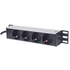 Intellinet 10" 1U Rackmount 4-Output (714020) Intellinet 10" 1U Rackmount 4-Output (714020)
