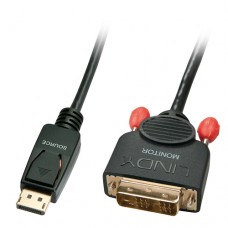 Lindy 0.5m DisplayPort to DVI Cable (41489) Lindy 0.5m DisplayPort to DVI Cable (41489)
