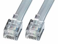 Lindy 2m RJ12 Cable 6P6C (34223) Lindy 2m RJ12 Cable 6P6C (34223)