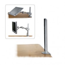 Lindy 450Mm Pole With Desk Clamp (40692) Lindy 450Mm Pole With Desk Clamp (40692)