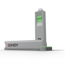 Lindy Usb Type C Port Blocker, Green (40426) Lindy Usb Type C Port Blocker, Green (40426)
