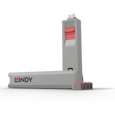 Lindy USB Port Blocker - Packx4 Pink (40425) Lindy USB Port Blocker - Packx4 Pink (40425)