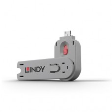 Lindy USB Port Blocker PINK -Key (40620) Lindy USB Port Blocker PINK -Key (40620)