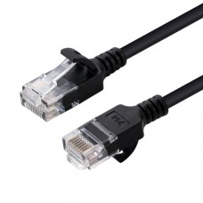 MicroConnect U/UTP CAT6 0.3M Black Slim (V-UTP6003S-SLIM)