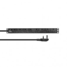 Lanview UK Rack mount power strip, (LVR-3MUK-SPD-UK8) Lanview UK Rack mount power strip, (LVR-3MUK-SPD-UK8)