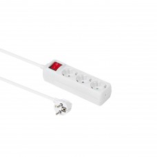 MicroConnect 3-way Schuko Socket 1,5M White (GRU003W-SWITCH) MicroConnect 3-way Schuko Socket 1,5M White (GRU003W-SWITCH)