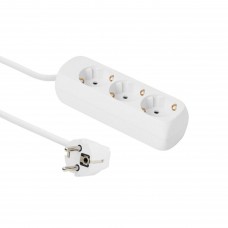 MicroConnect 3-way Schuko Socket 3M White (GRU0033W) MicroConnect 3-way Schuko Socket 3M White (GRU0033W)