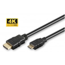 MicroConnect 4K HDMI A-C cable, 1m (HDM19191V2.0C) MicroConnect 4K HDMI A-C cable, 1m (HDM19191V2.0C)