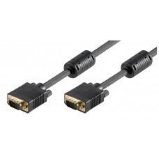 MicroConnect SVGA HD15 1m M-M w.ferrit core (MONGG1FB) MicroConnect SVGA HD15 1m M-M w.ferrit core (MONGG1FB)