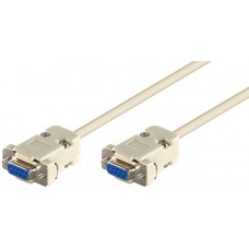 MicroConnect D-SUB/RS232 Female-Female 3m (SCSENN3N) MicroConnect D-SUB/RS232 Female-Female 3m (SCSENN3N)