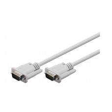 MicroConnect VGA HD15 M/M 2M thin cable (VMM102C) MicroConnect VGA HD15 M/M 2M thin cable (VMM102C)