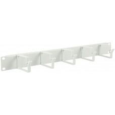 Lanview 1U 19" CABLE ORGANIZER PANEL, (RAO100WH) Lanview 1U 19" CABLE ORGANIZER PANEL, (RAO100WH)
