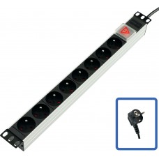 Lanview POWER STRIP 19" - 8 WAY - (TUPS031) Lanview POWER STRIP 19" - 8 WAY - (TUPS031)