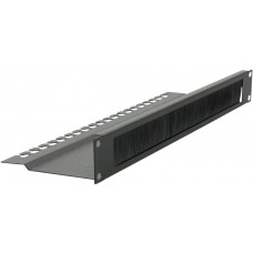 Lanview 1U 19" L BENT, BRUSHED CABLE (RAO210BL) Lanview 1U 19" L BENT, BRUSHED CABLE (RAO210BL)