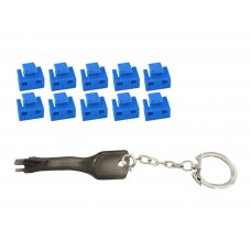 MicroConnect RJ45 Port blockers with key (MC-RJ45PORTBLOCK-B) MicroConnect RJ45 Port blockers with key (MC-RJ45PORTBLOCK-B)