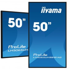 iiyama 50" 3840x2160, UHD VA panel (LH5065UHSB-B1AG) iiyama 50" 3840x2160, UHD VA panel (LH5065UHSB-B1AG)