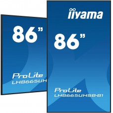 iiyama 86" 3840x2160, UHD IPS panel, (LH8665UHSB-B1) iiyama 86" 3840x2160, UHD IPS panel, (LH8665UHSB-B1)