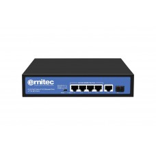 Ernitec 6-Port Gigabit PoE Switch  (ELECTRA-U04-1GB-60W)