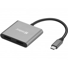 Sandberg USB-C Dock 2xHDMI+USB+PD (136-44)