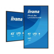 iiyama 43" 3840x2160, UHD VA DLED (LH4364UHS-B1AG) iiyama 43" 3840x2160, UHD VA DLED (LH4364UHS-B1AG)