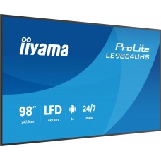 iiyama 98" 3840x2160, UHD VA DLED (LE9864UHS-B1AG) iiyama 98" 3840x2160, UHD VA DLED (LE9864UHS-B1AG)