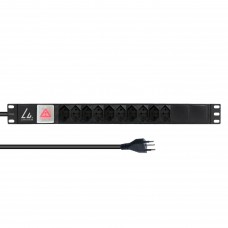 Lanview 19" rack mount power strip, (LVR-2MCH-SW-CH10) Lanview 19" rack mount power strip, (LVR-2MCH-SW-CH10)
