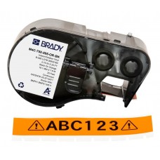 Brady BMP41/BMP51/BMP53/M511 Label  (M4C-750-595-OR-BK)