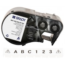 Brady BMP41/BMP51/BMP53/M511 Label  (M4C-500-595-WT-BK)