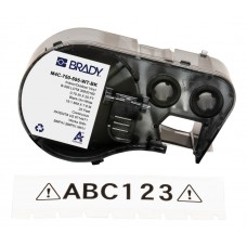 Brady BMP41/BMP51/BMP53/M511 Label  (M4C-750-595-WT-BK)