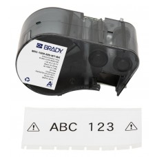 Brady BMP51/BMP53/M511 Label  (M5C-1500-595-WT-BK)