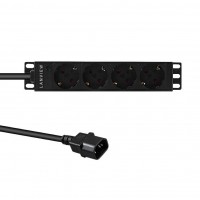 Lanview 10' rack mount power strip, (LVR-2MSCH-SCH-C13-4) Lanview 10' rack mount power strip, (LVR-2MSCH-SCH-C13-4)