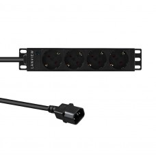 Lanview 10' rack mount power strip, (LVR-2MSCH-SCH-C13-4) Lanview 10' rack mount power strip, (LVR-2MSCH-SCH-C13-4)