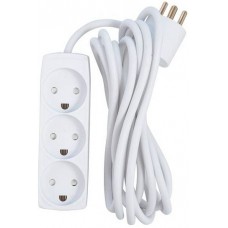 MicroConnect 3-way Danish Power Strip 3m (GRU033WDK) MicroConnect 3-way Danish Power Strip 3m (GRU033WDK)