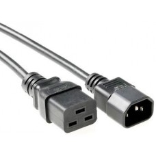 MicroConnect Power Cord C19-C14 2m Black (PE0191420)